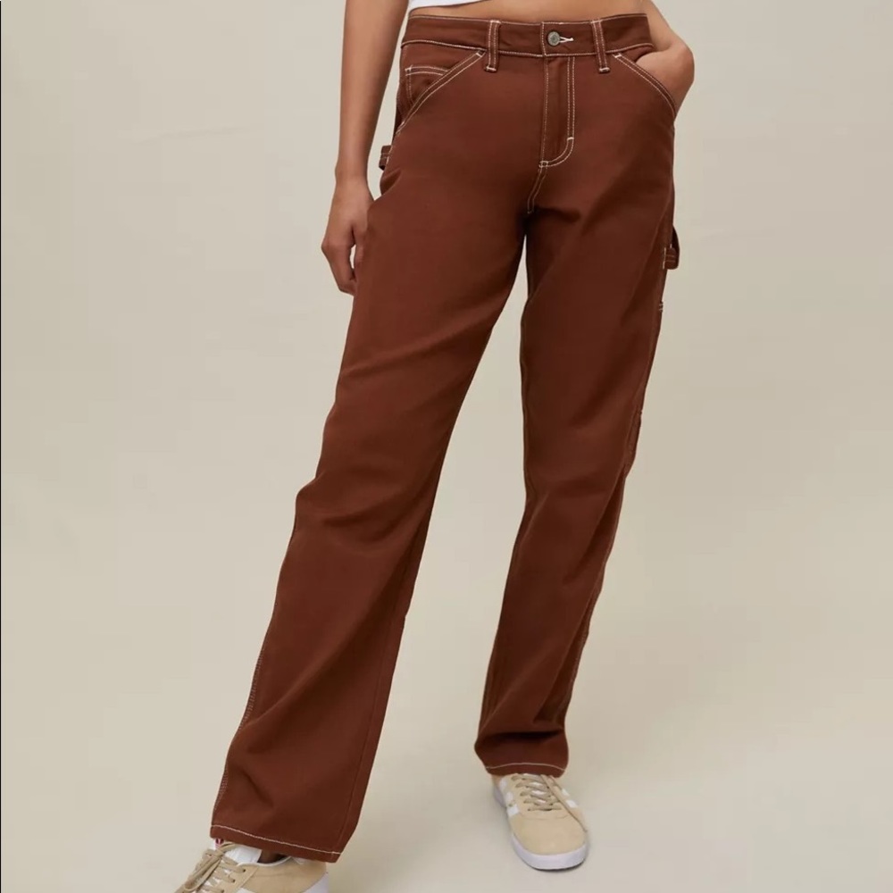 RARE Dickies Brown Carpenter Pants
